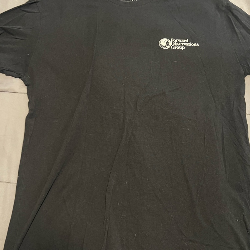 Black forward war T-Shirt